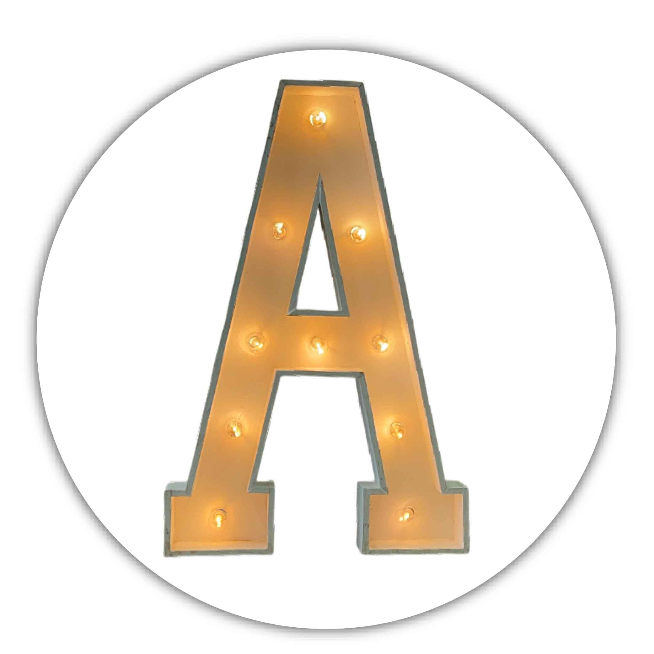 Lichtletter "A"